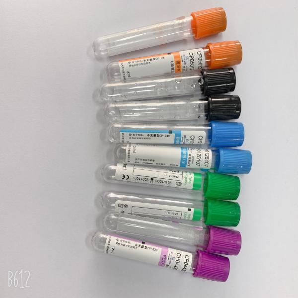 0.5 M EDTA vacuum blood colletion tube Blood Collection Tubes Color Guide Purple Cap Tubs