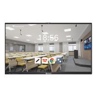 65 75 86 pouces Système double Android Écran tactile Windows Tableau blanc intelligent Pour l' école
