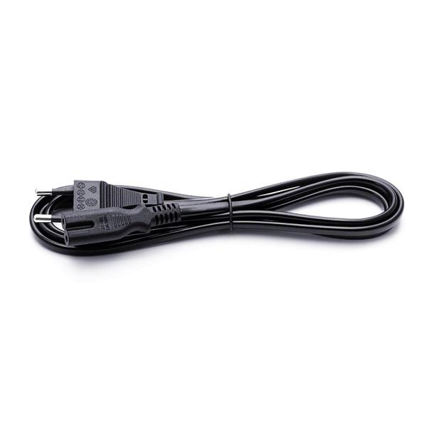 Hot sale 10A/16A  2pin black  2 pin power cable  0.5m-10m copper power cord