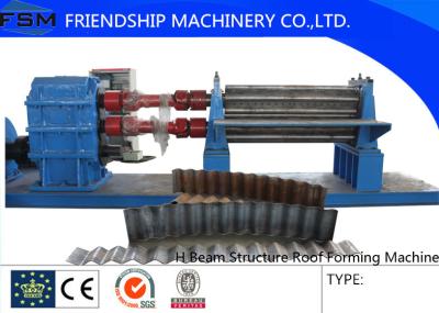 H Beam Structure Roof Roll Forming Machinery Color Steel And Galvanized Steel