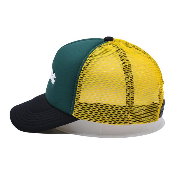 5 Панель сетка Задние грузовик шляпа пользовательская вышивка логотип частный ярлык пены бейсбольной шапки