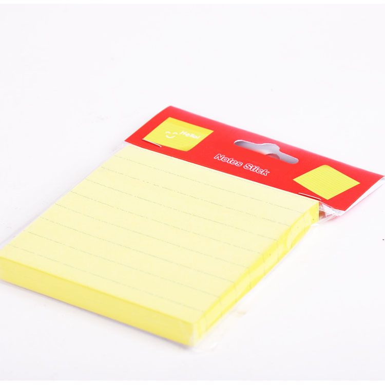 Top quality wholesale custom memo pad 7.6x7.6cm self-adhesive memo pad