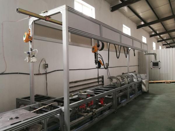 semi automatic processing machine assembly line, Busbar fabrication equipment,semi- auto compact busbar facility, used