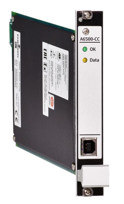 Карта связи системы Emerson EPRO A6500-CC