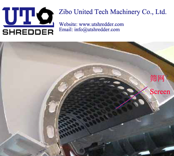 Single Shaft Shredder S4080  Automatic Crushing plastic, rubber and wood Recycle crusher - professional manufacture