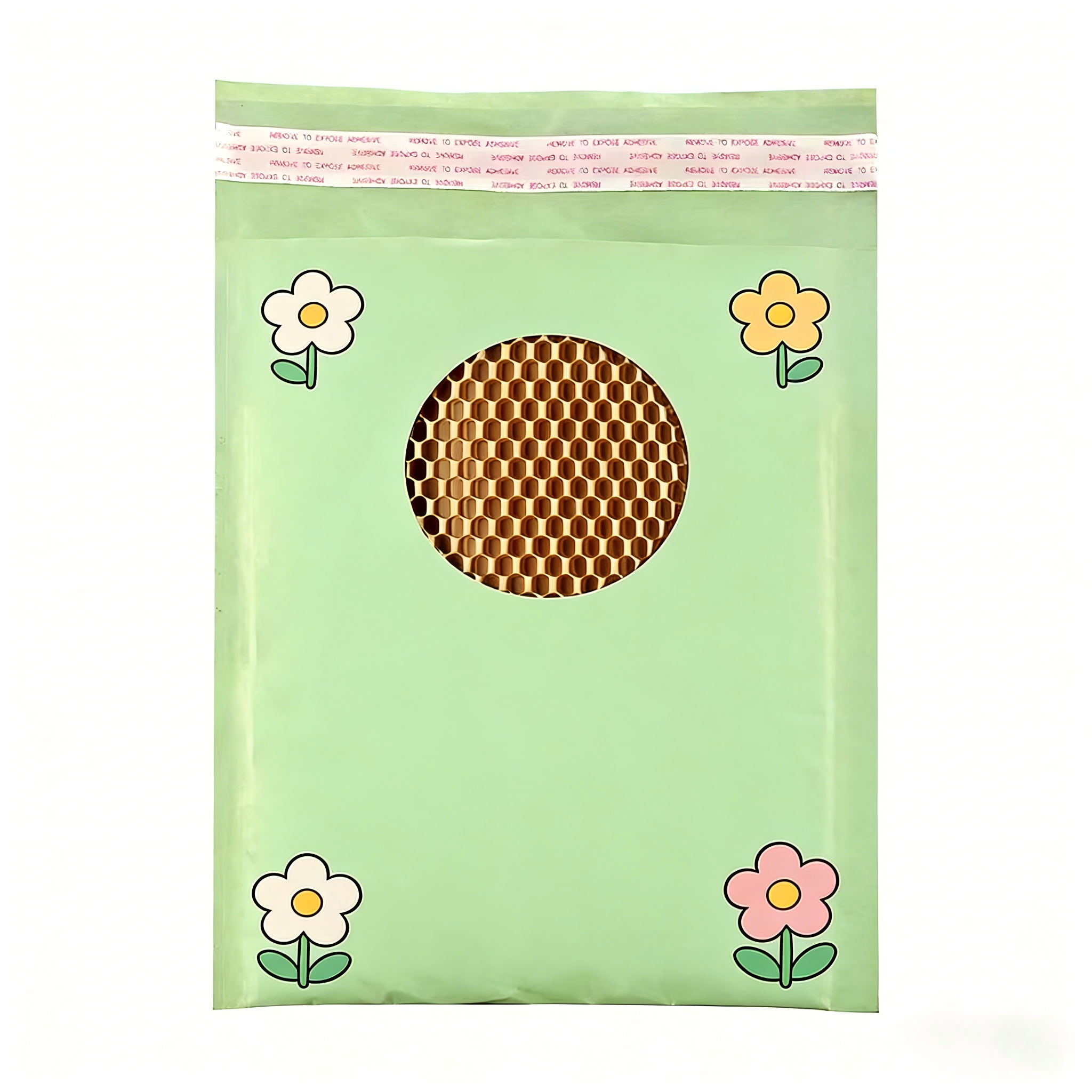 Custom Size 100% Recyclable Honeycomb Paper Mailer with Honeycomb Cushion Structure for Eco Protective Packaging