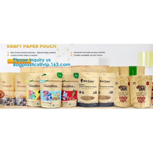 Zipper Stand Up Pouch Bags, Medicine STORAGE, Moisture Proof,  Smell Proof, Flower, Herb, Tobacco, Coffee