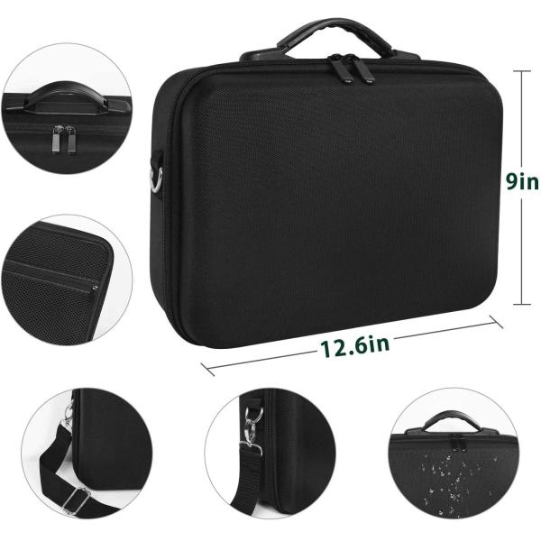 1680D Oxford Massage Gun Case , Portable Eva Hard Shell Case
