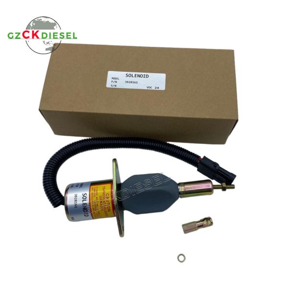 24V Shutoff Solenoid Valve 3930234 3928161 3964624 SA-4335-24 SOL22024 6743-81-9140 for 6CT 8.3 Engine PC300-7 Excavator