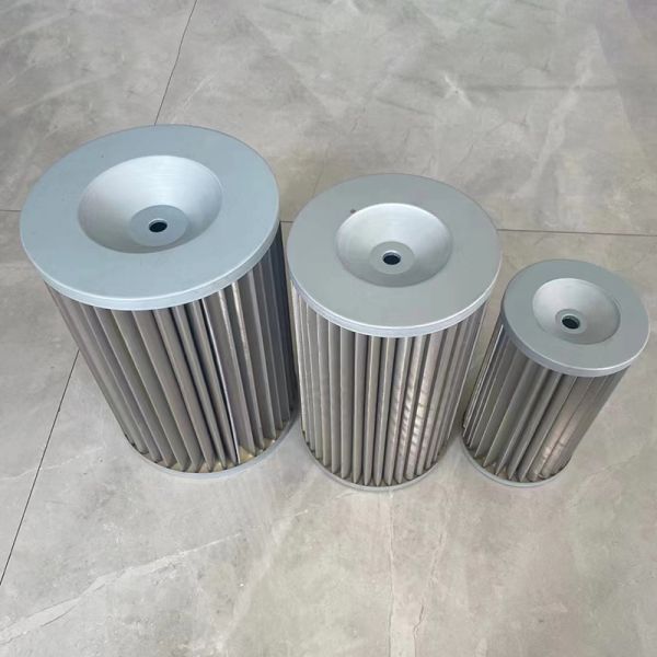 Standard Stainless Steel Sintered Powder Filter Cartridge Porous Metal Liquid Filter