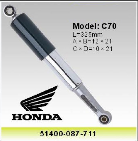 Honda C90 Motor Rear Shocks , 215mm Motorcycle Shock Absorber 51400-086-010