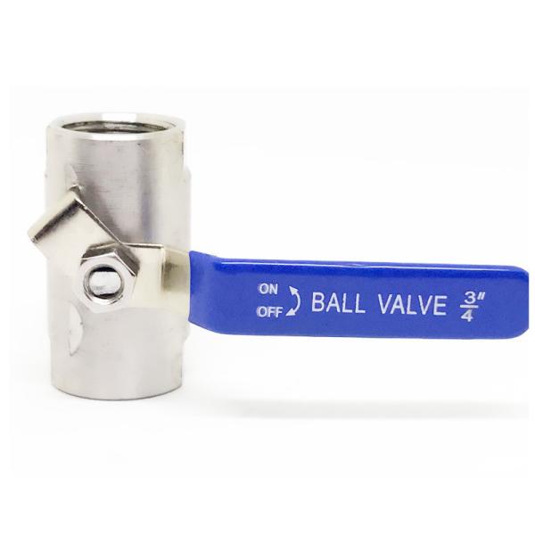 High Temperature Steam Female Thread Switch Valve 201/304 Stainless Steel Ball Valve