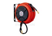 Light Weight Plastic Air And Water Hose Reel / Retractable Water Hose Reel