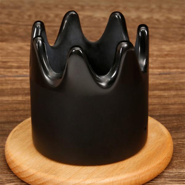 6*6*6.1cm Natural Black Bian Stone Gua Sha Scraping Massager Jade Stone Guasha Scalp Comb Head Massage Meridian Dredging Comb