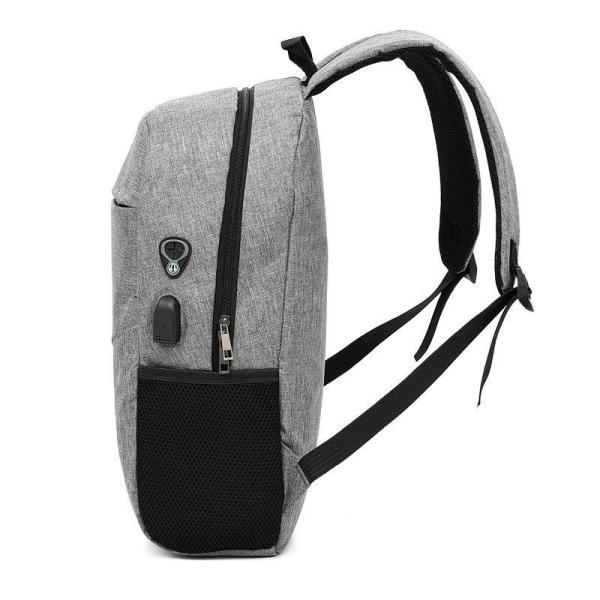 Custom Design Oxford Female Large Capacity Men'S Shoulder Bags Rucksack USB Charging Youth Backpack Set