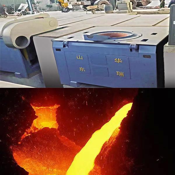 高効率低騒音銅溶解炉