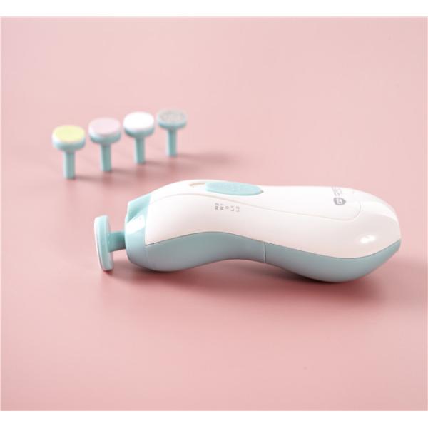 Electric Baby Nail Clipper Set / Electric Grinder Baby Nail Trimmer ABS Material