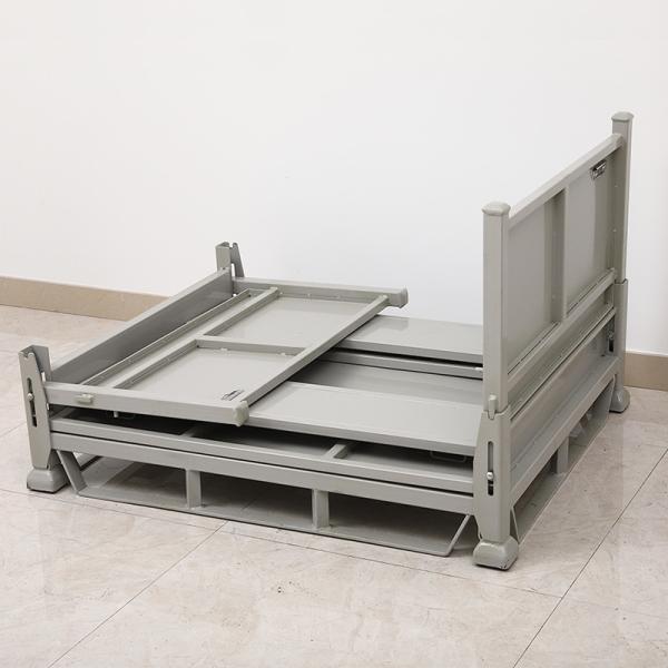 CE Powder Coated 4 Layer Stacking Metal Pallet Cages