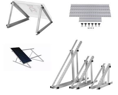 Aluminum Adjustable Triangle Racks for Flat Roof Solar Panel Energy Bracket Mounting