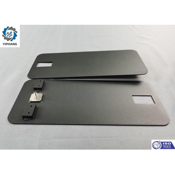 SPCC Cold Roll Steel Textured Black Powder Coated Sheet Metal Electric Cabinet Door