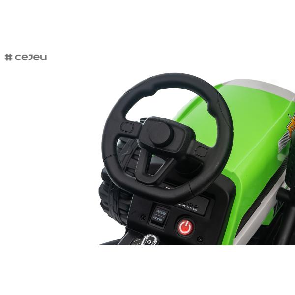 Rechargeable Battery Kids Ride On Toy Truck with 12V Rechargeable Battery and Two Motors