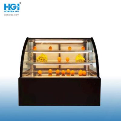 1.8m Commercial Cake Showcase Glass Cooler Bakery Display Cabinet Showcase Hcs-18