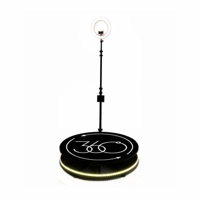 LED light Automatic 360 Photo Booth Portable Spinning Camera For Parties