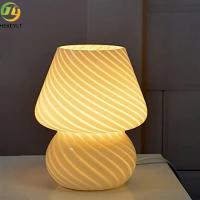 3 modes de couleur E26 verre champignon lampe de table chambre salon cadeau présent 12w
