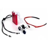 2.5X/3.5X Magnificateur dentaire avec lampe de tête LED Outil chirurgical utile Loupes dentaires