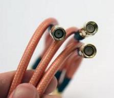 Fio das comunicações da variação da temperatura RG302 do cabo coaxial -55℃~200℃ de Qinda RG