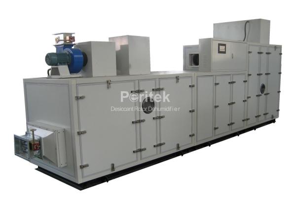 Low Temperature Silica Gel Desiccant Dehumidifier High Moisture Removal