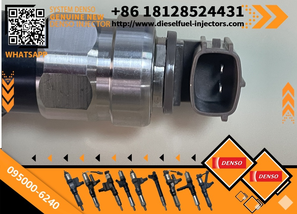Genuine Denso Fuel Injector 095000-6240, 16600-VM00D/16600-MB40, Suitable for Nissan Models