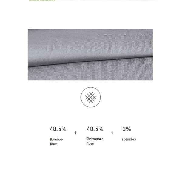 Мужская голубая полоса длинный рукав не гладить формальное платье из бамбуковых волокон рубашка для мужчин