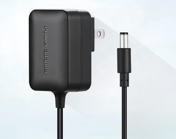 CE Smart 12V DC 1A Fashion Power Supply Adapter With ABS + PCBA Material
