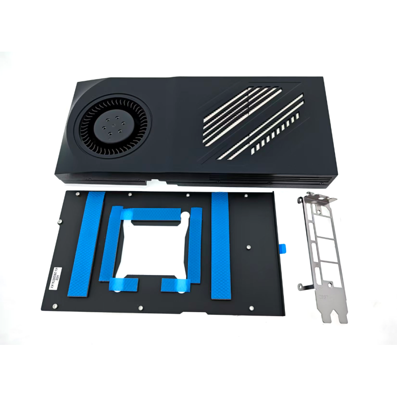 Industrial Grade 135mm Blower Heatsink Cooler Mod for NVIDIA RTX 5090 Graphics Card Universal for All GPU Brands