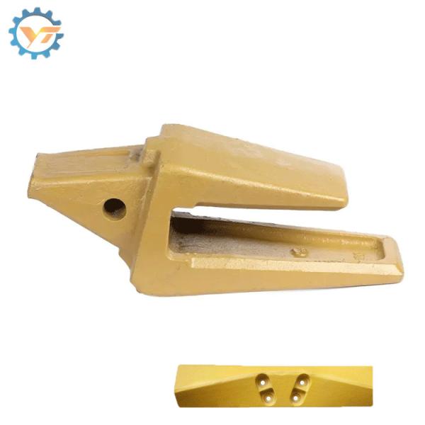 Adaptateur de dents de seau de couleur jaune outil d'engagement au sol pour pièces de rechange de machines lourdes