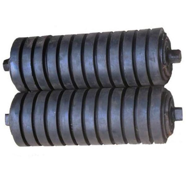 Rubber Dustproof 200mm Belt Conveyor Roller For Construction Works
