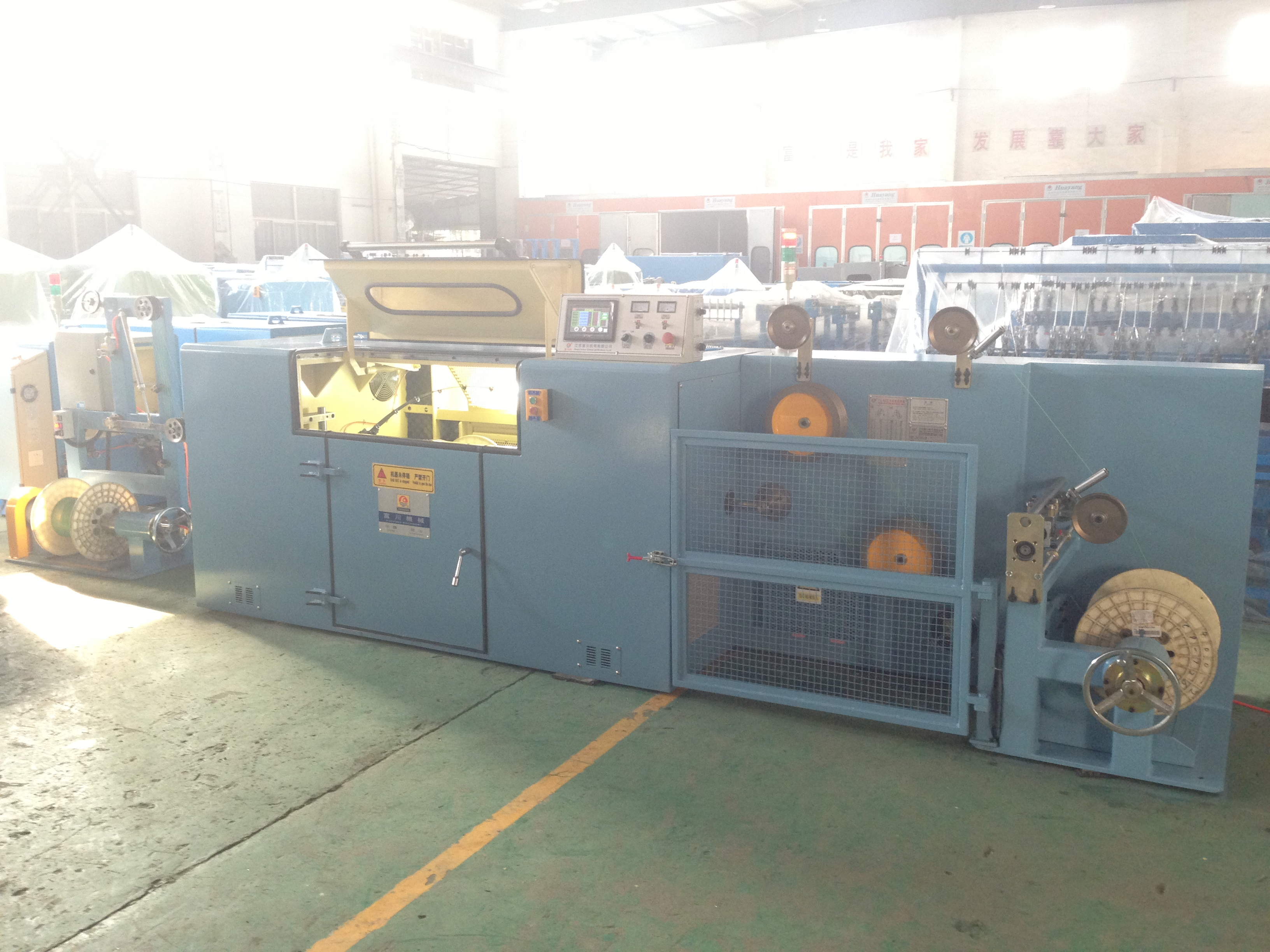 Silver Jacketed Wire Twisting Machine Diameter 800mm Wire Twister Equipment