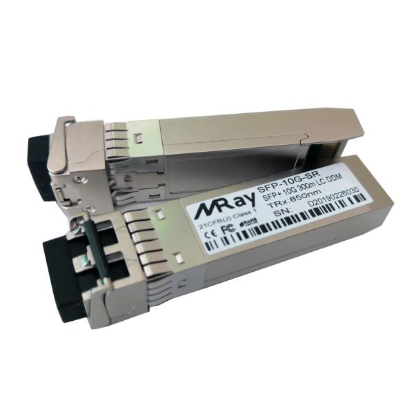 ISO9001 Cisco 10g Sfp Sr MMF Fiber type Dual LC Connector