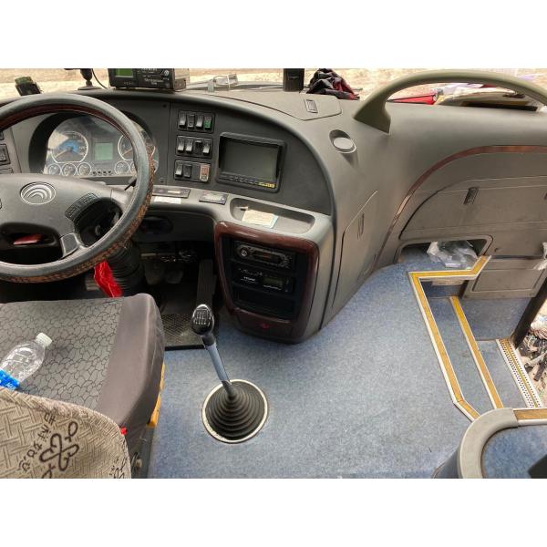 Управление рулем левой стороны Seater подвеса 38 варочного мешка автобуса краткости Zk6908 Yuchai используемое двигателем Yutong