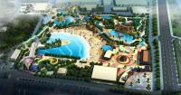 Projet de parc aquatique Parc d'attractions Construction pour le jeu