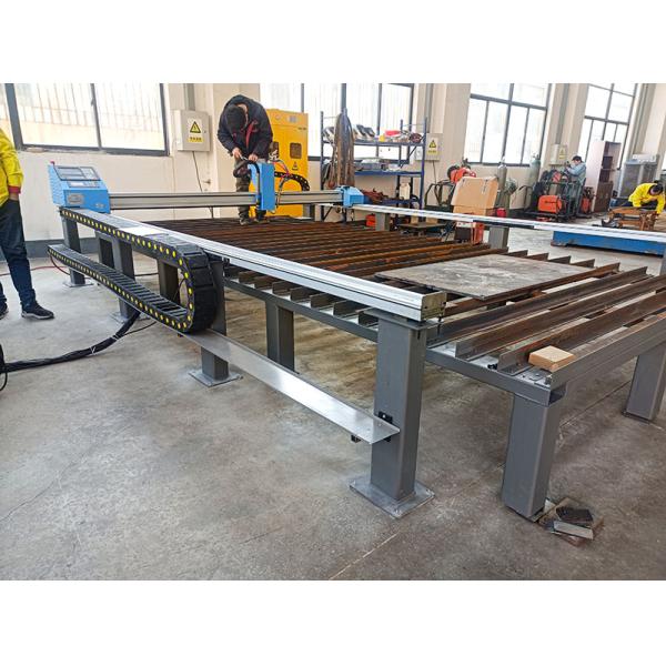 CNC Plasma Gantry Cutting Machine LGK 63A 120A 160A 200A Quality Source Dual Rails Bilateral Drive Motor Tracks