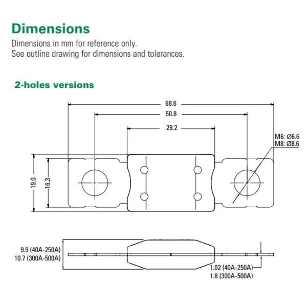 Первоначального взрывателя товаров сильнотокового Littelfuse МЕГА болта взрыватель взрывателя 0298 ZXH 32V вниз автомобильный