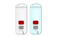 Alarme recarregável pessoal sadio seguro da segurança da autodefesa do alarme da corrente chave do alarme 130dB USB com diodo emissor de luz de Mini Emergency