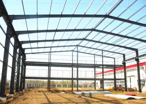 Construção pré-fabricada industrial da estrutura de construção/estrutura da arma