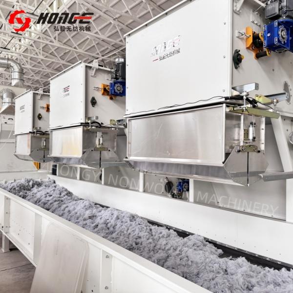 Automatic Weighing Bale Opener Machine 1100mm For Carpert Making 200kg/H