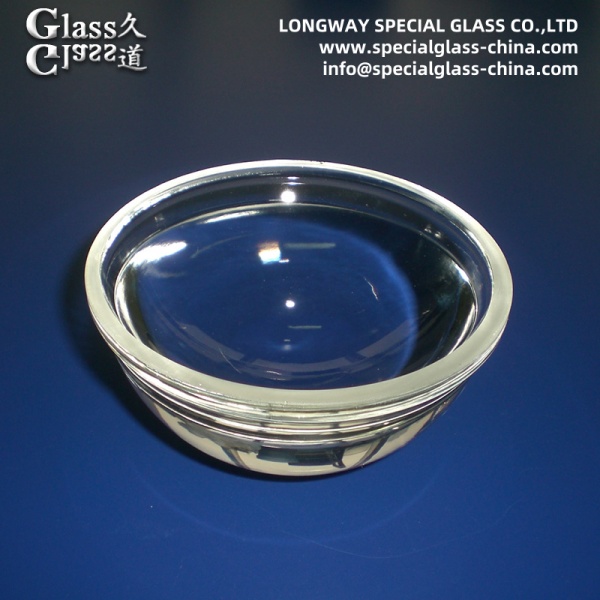 Polishing Borosilicate Glass Convex Concave Lens Industrial Light Cob Led Glass Lens
