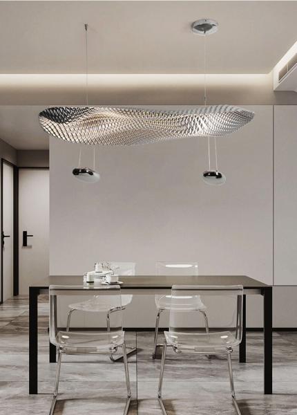 Modern Living Room LED Ceiling Lamp Acrylic Chandelier Pendant Light