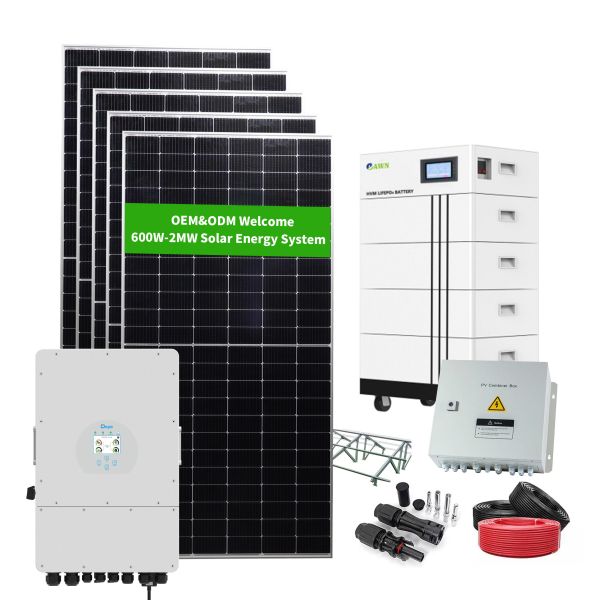 New Arrival Solar Ground Mounting System Afford 12kw Low Cost for Whole House Hybrid Solar System in Europe