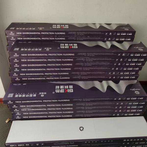 Водоустойчивый твердый дуб GL-W7235-2 щелчка Unilin планки настила SPC винила PVC